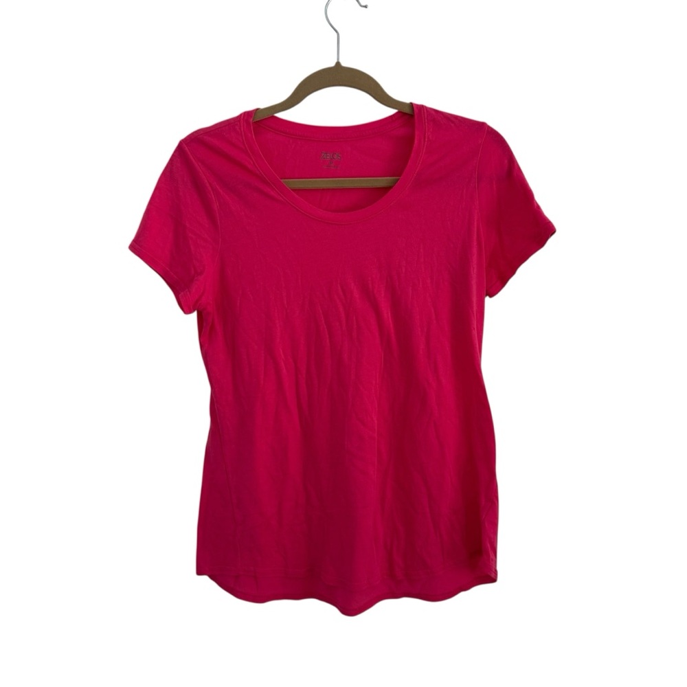 Zelos Red T Shirt Size Medium Casual Colorful Athleisure